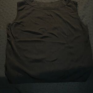 Dressbarn Classic Black Tank Top